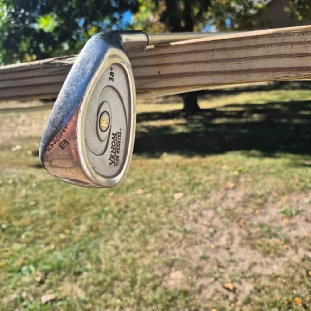 Knight Venom 8 Iron - 38° Graphite Shaft Light Flex - 35.5" - RH